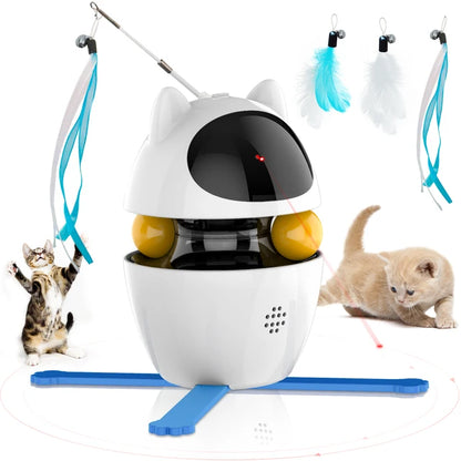 Smart Cat Trainer 4-in-1: Play and Hunt