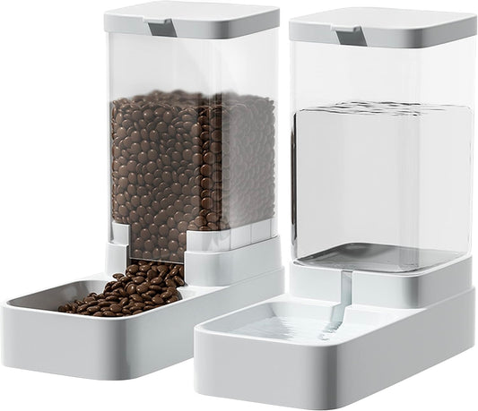 Gravity Pet Feeder and Water Dispenser