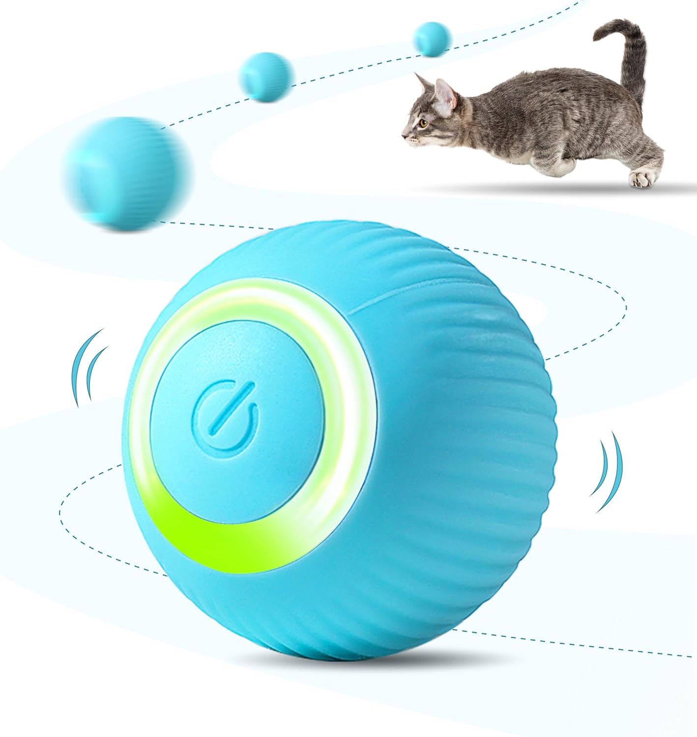 Kitty Interactive Roll Ball