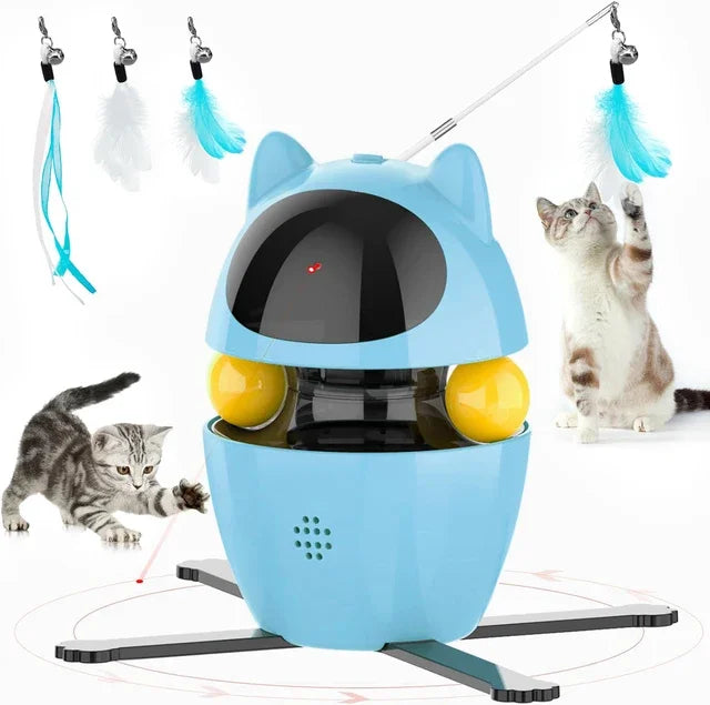 Smart Cat Trainer 4-in-1: Play and Hunt