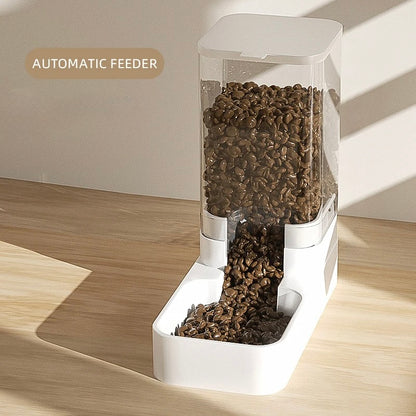 Gravity Pet Feeder and Water Dispenser