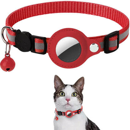 Reflective Collar with AirTag Holder – Comfort and Safety for Your Pet