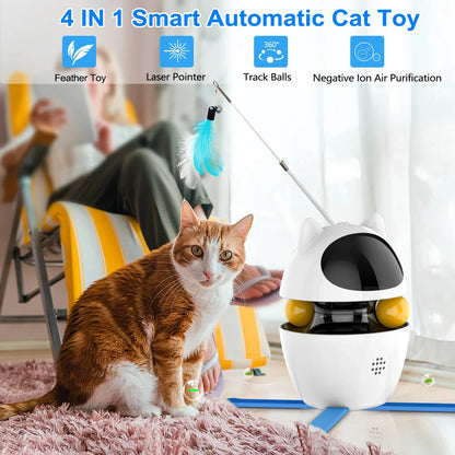 Smart Cat Trainer 4-in-1: Play and Hunt